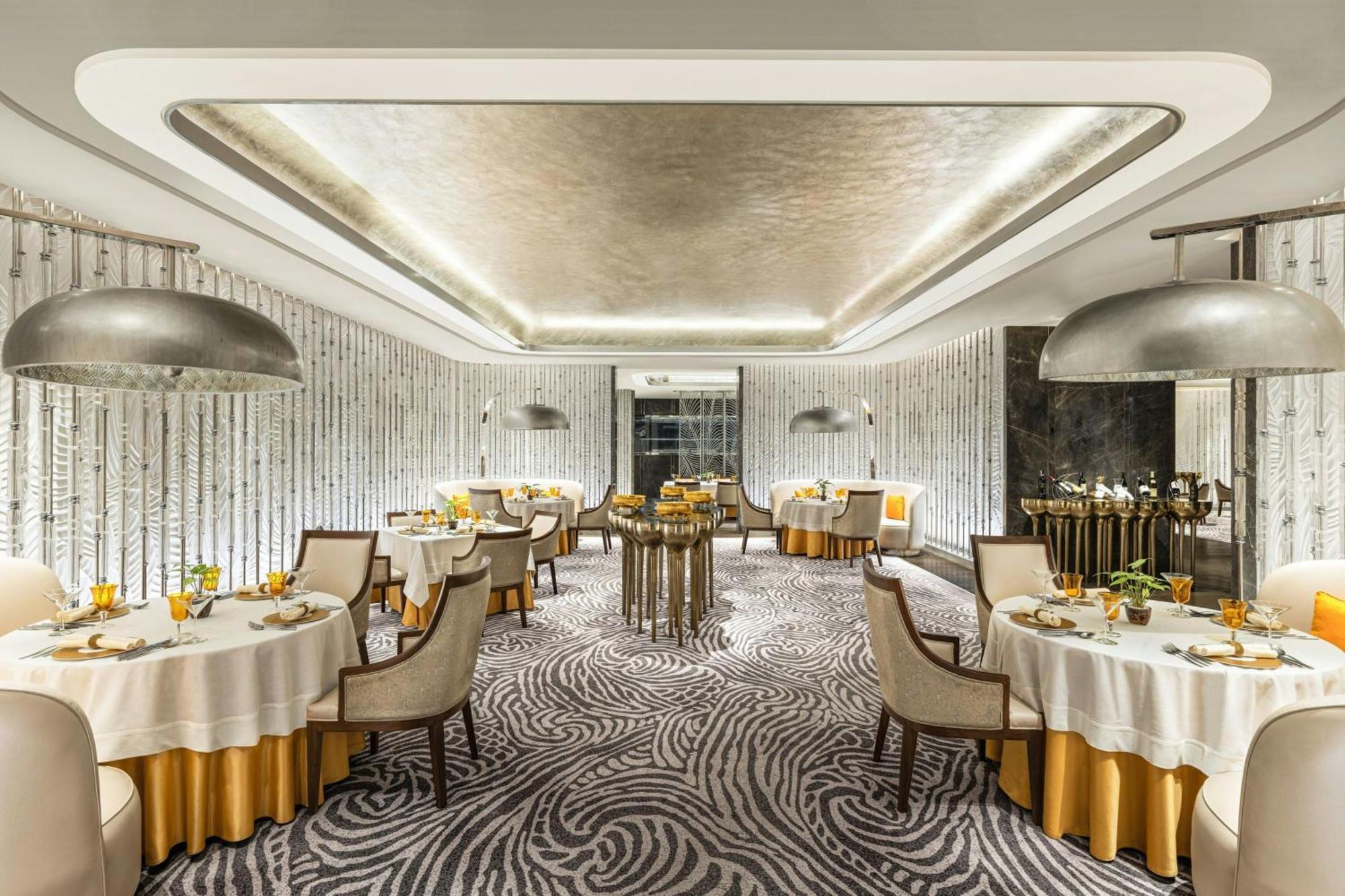 Itc Royal Bengal, A Luxury Collection Hotel, Calcutta Buitenkant foto The interior of the restaurant
