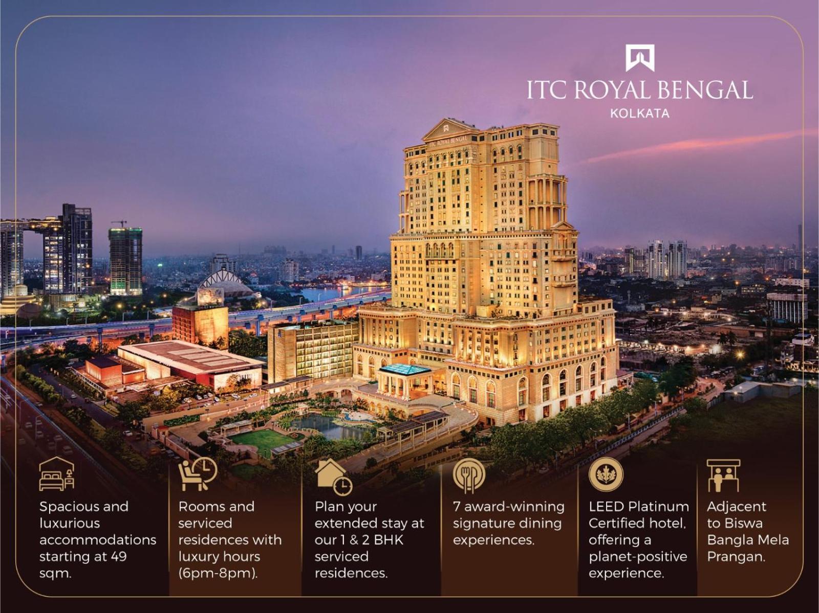 Itc Royal Bengal, A Luxury Collection Hotel, Calcutta Buitenkant foto